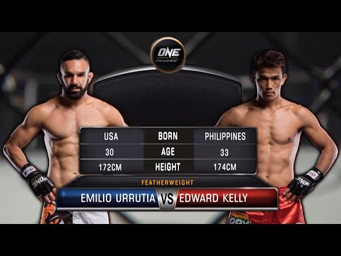 Edward Kelly vs Emilio Urrutia full fight