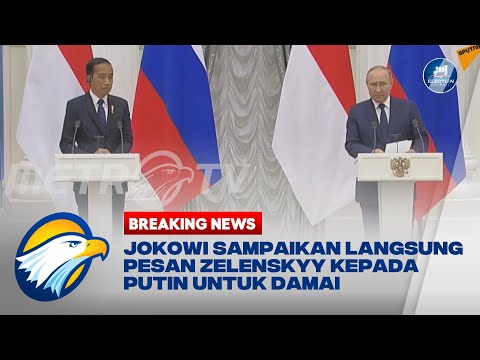 [FULL] Konferensi Pers Pertemuan Jokowi dan Putin Untuk Perdamaian Dunia
