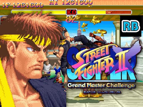 1994 [60fps] Super Street Fighter II X Ryu ALL