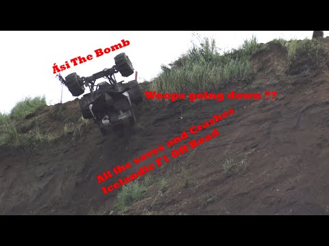 Icelandic Formula OffRoad 2020 Crashes and saves