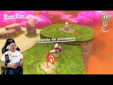 SUPER MARIO ODYSSEY ( Reino de Bowser ) Modo Historia 38 Energilunas & 100 Monedas Moradas