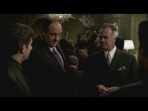 Tony At Raymond Curto Funeral - The Sopranos HD