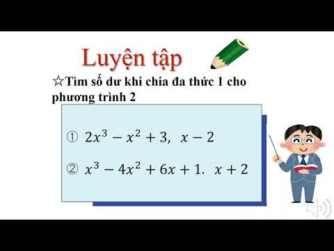 高2＿方程式・式と証明剰余の定理（ベトナム語版）