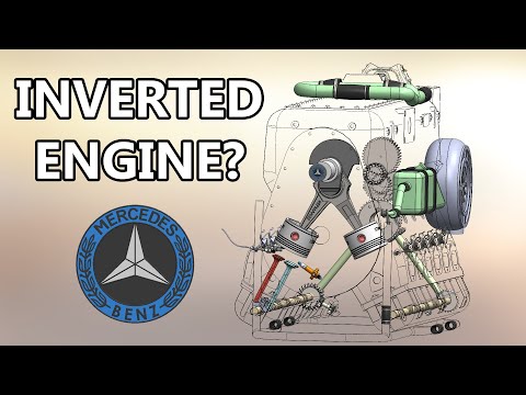 Der INVERTED V12 🤯 Warum!?!? - 3D-Animation - DB 600 Motor // Daimler Benz
