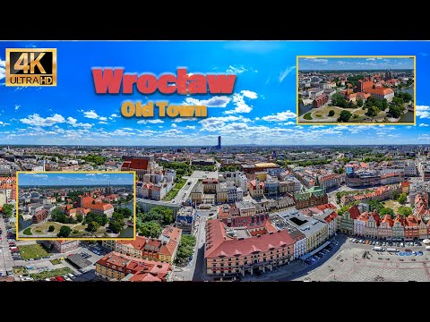 Wrocław | Rynek | Widok z drona | Mavic 3 Pro | Wroclaw in 4K 60 FPS (UHD) drone video