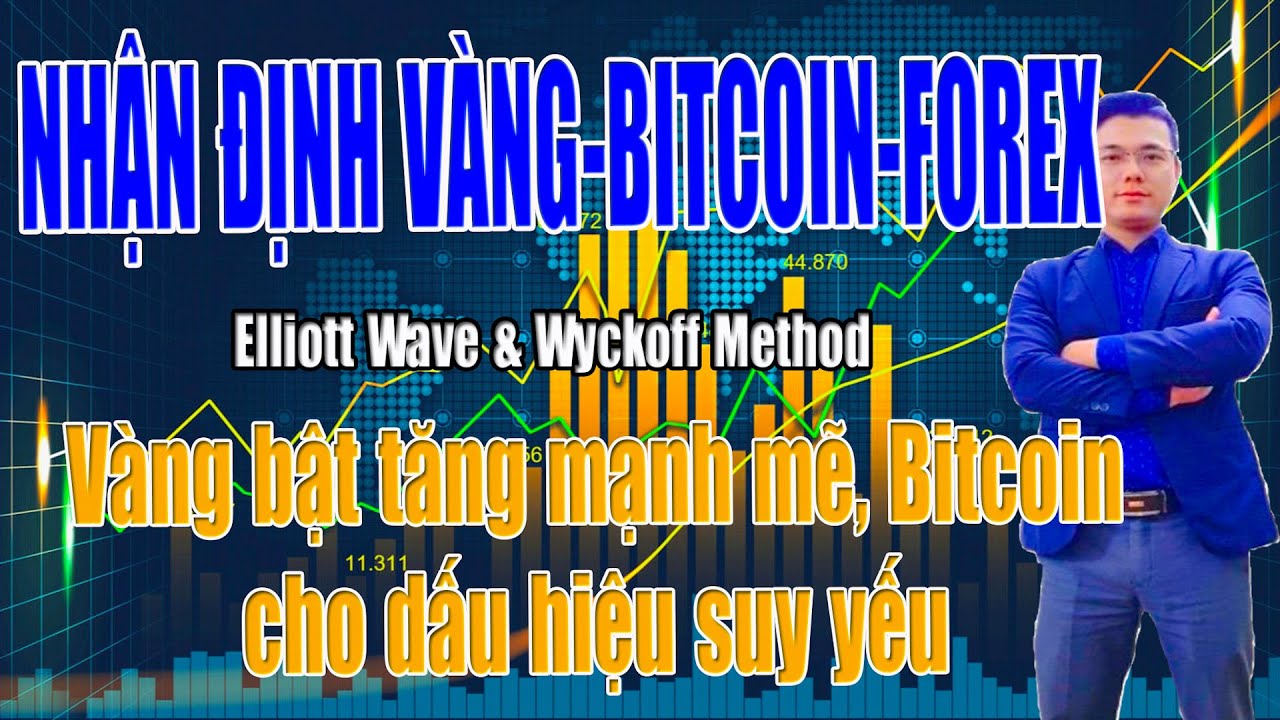 [NHẬN ĐỊNH VÀNG - BITCOIN - FOREX] Vàng bật tăng mạnh mẽ, Bitcoin xuất hiện sự suy yếu