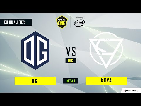 KOVA vs OG (Игра 1) BO3 | Rio 2020 EU Closed Qualifier by @flunkyflame & @okroshkaTV