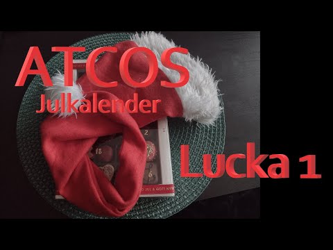 ATCOS Julkalender 2021 -  Lucka 1
