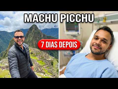 Subi a montanho de Machu Picchu com hérnia de disco (e não devia ter feito isso)