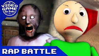 Baldi&#39;s Basics vs. Granny - Video Game Rap Battle