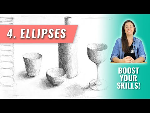 Get Better At Drawing Ellipses | Boost Your Skills 4 | Drawing Practice For Beginners