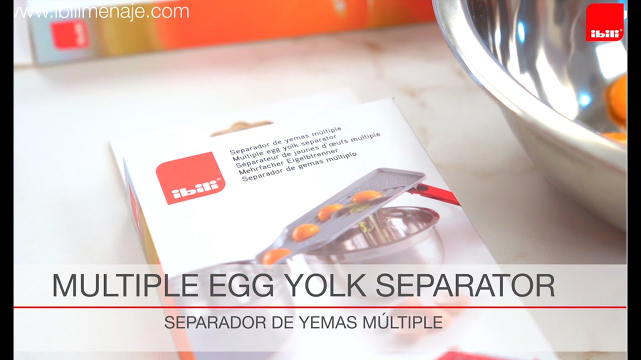 Ibili Séparateur d'ufs en plastique 12 x 29 cm Blanc