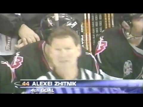 Alexei Zhitnik Goal - Game 2, 1999 Stanley Cup Final Stars vs. Sabres
