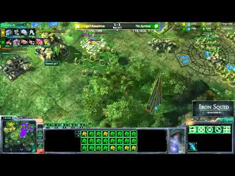 Iron Squid Qualifier #1 - G3 - LighT.Kawaiirice (T) v TSL.Symbol (Z)