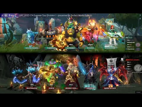 DPC CN 2023 Tour 3 | Division I | PSG LGD vs Invictus Gaming - Game 1