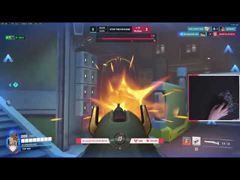 19300 DMG! GALE CASSIDY + ASHE OVERWATCH 2 SEASON 6 TOP 500 GAMEPLAY