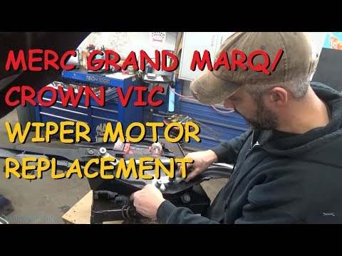 Grand Marquis / Crown Victoria - Wiper Motor Remove & Replace