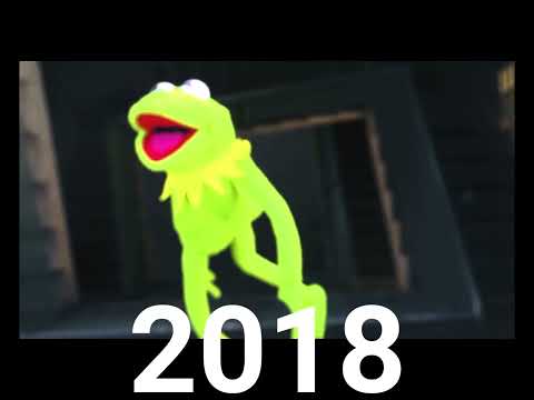 evolution of kermit the frog (poppys playtime)  (funny)