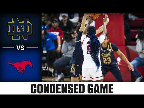 Notre Dame vs. SMU Condensed Game | 2025-26 ACC Women's Basketball