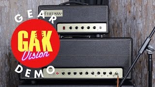 Video thumbnail for GAK DEMO : Friedman BE-100 Brown Eye 100W Head & 4X12 Cab by GAK