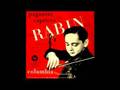 Michael Rabin - The early years - Paganini ...