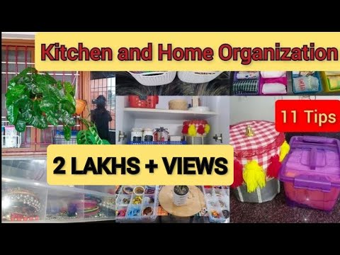 Kitchen Organization Ideas|| Gardening and organizing tips