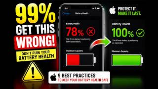 The ONLY Way to Keep 100% iPhone Battery Health!