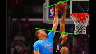 NBA Blocked Due to Short Wingspan Compilation