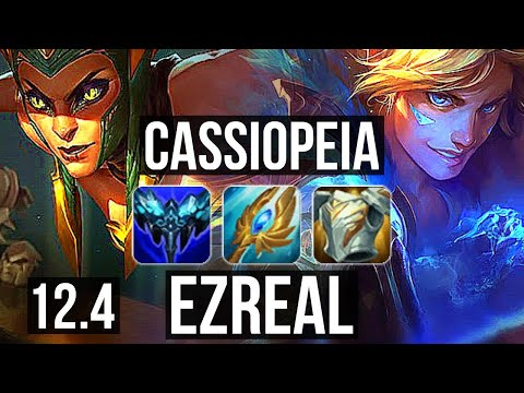 CASSIOPEIA & Janna vs EZREAL & Sona (ADC) | 5/1/6, 1.9M mastery, 800+ games | BR Grandmaster | 12.4
