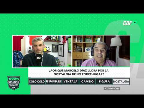 ¿Por qué Marcelo Díaz llora por la nostalgia de no poder jugar?