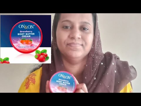 Strawberry Body Butter Cream 100g