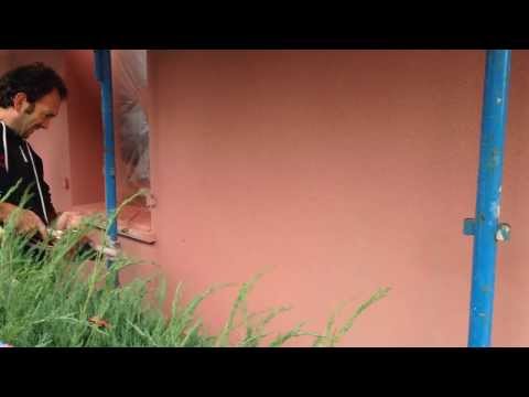 PowrPlast 1000 applica intonachino Sigma acril silossanico 1.2mm