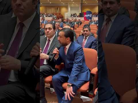 فيديو | رئيس حزب "تقدم" محمد الحلبوسي: نقدم الشكر لمثنى السامرائي على سحب ترشيحه من المنصب