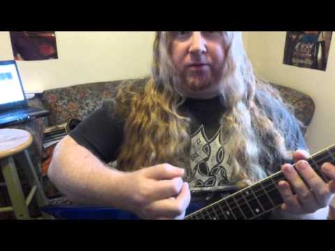 Right Hand Thrash Metal Rhythm Guitar Technique !