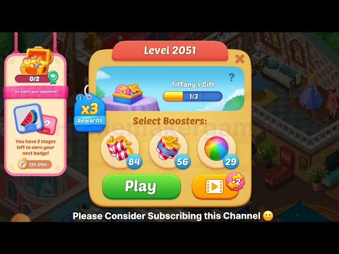 Matchington Mansion Level 2051, Level 2052, Level 2053, Level 2054 & Level 2055