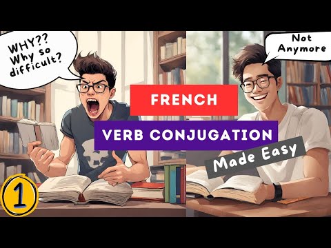 FRENCH Verb Conjugation EXPLAINED (Made Easy) - Lesson 1 #learnfrench