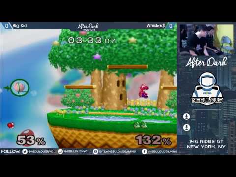 Nebs After Dark $77: Singles - Round 4: Big Kid vs. Whisker$