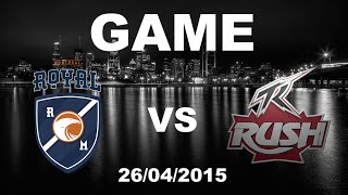 Toronto Rush VS Royal | Game | AUDL | Ultimate frisbee | Montreal Royal