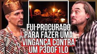 PAI DE SANTO ABRE O JOGO sobre MACUMBA e FEITIÇOS