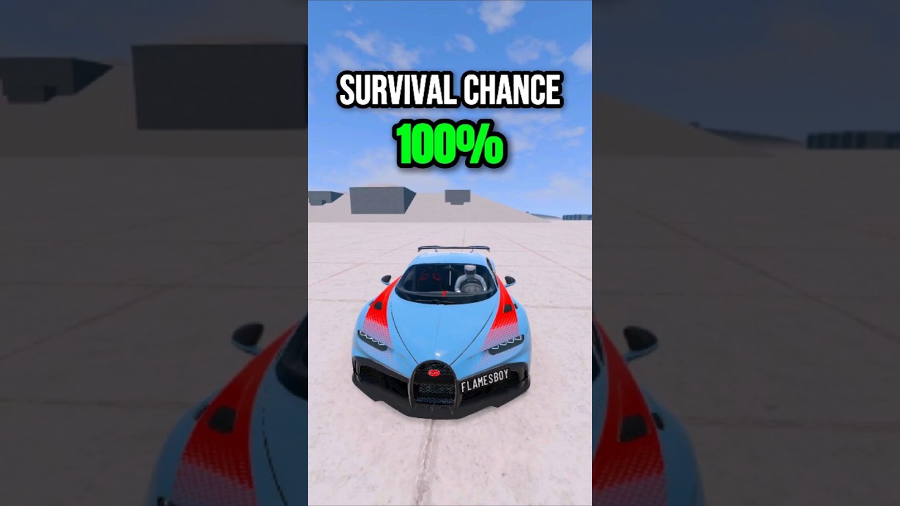 Bugatti Chiron vs Wall: Speed Showdown