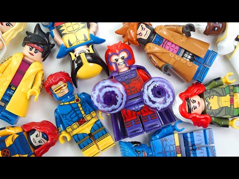 LEGO X-Men '97 | Wolverine | Magneto | Gambit | Cyclops | Jean Grey | Rogue Unofficial Minifigures