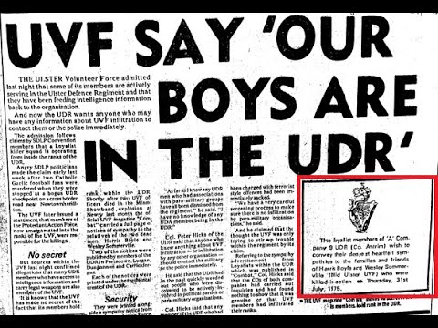 UDR Declassifed - Interview with author Micheál Smith