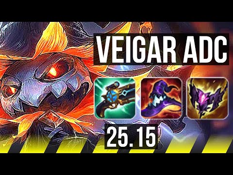 VEIGAR & Soraka vs YUNARA & Sona (ADC) | 800+ games | NA Grandmaster | 25.15