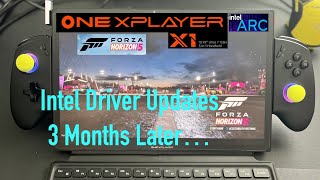 Onexplayer X1 Intel Performance Update - Forza Horizon 5 Gameplay 3 Months Later