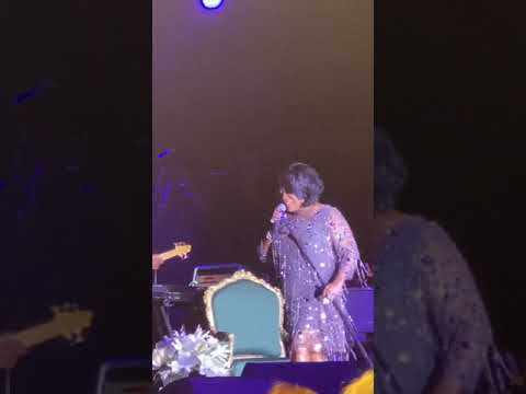 Patti LaBelle giving me a shoutout. Not sure why she said Virginia but she got my last name and yay.