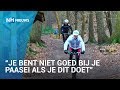 Levensgevaarlijke gaten gegraven op mountainbikeroute