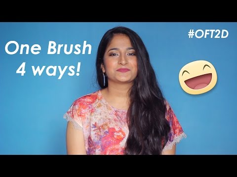 One Brush 4 Ways! (one brush 4 products) #OFT2D Video