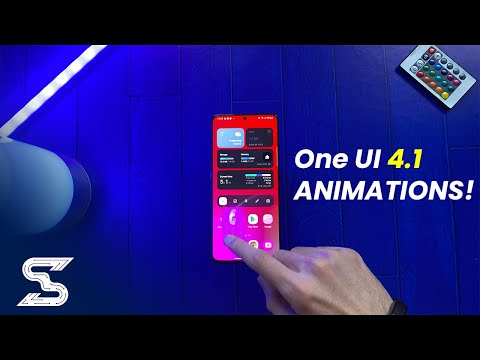 Samsung One UI 4.1: Animations ft Galaxy S21 Ultra!