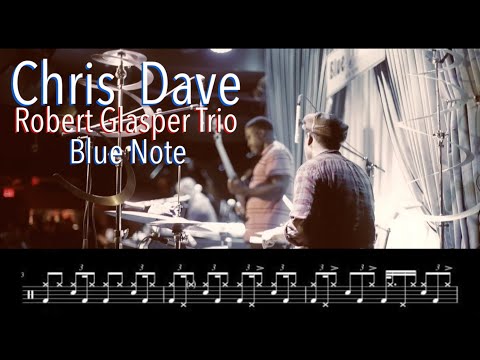 Chris Dave @ Blue Note | Robert Glasper Trio | Transcription