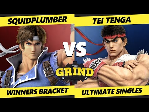 The Grind 203 - Squidplumber (Richter) Vs. Tei Tenga (Ryu) Smash Ultimate - SSBU